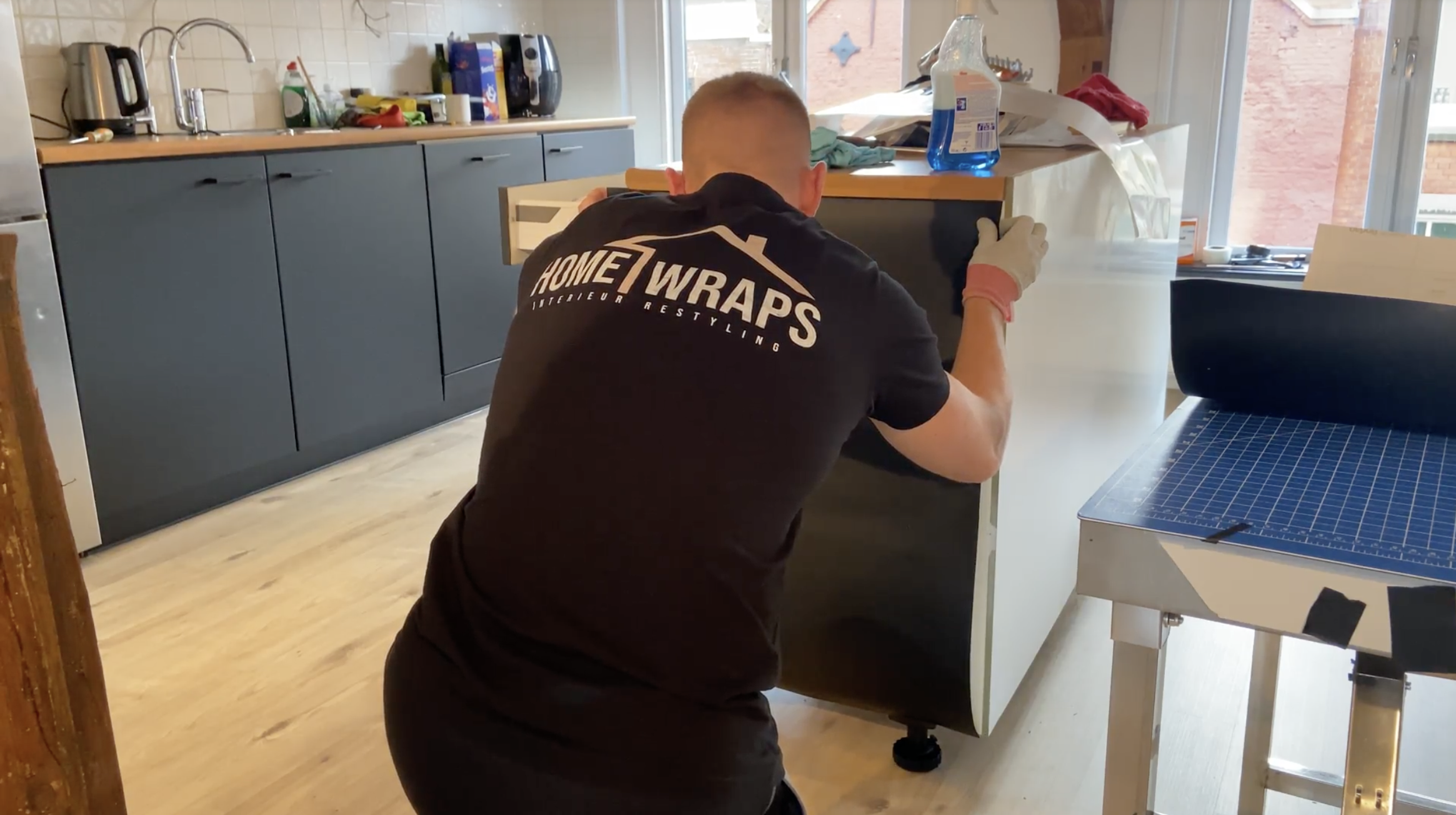 keukenwrap afwerking